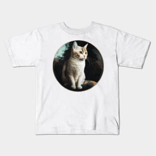 Cat-tivating Designs: Our Collection of Unique Cat-Inspired Artwork Kids T-Shirt